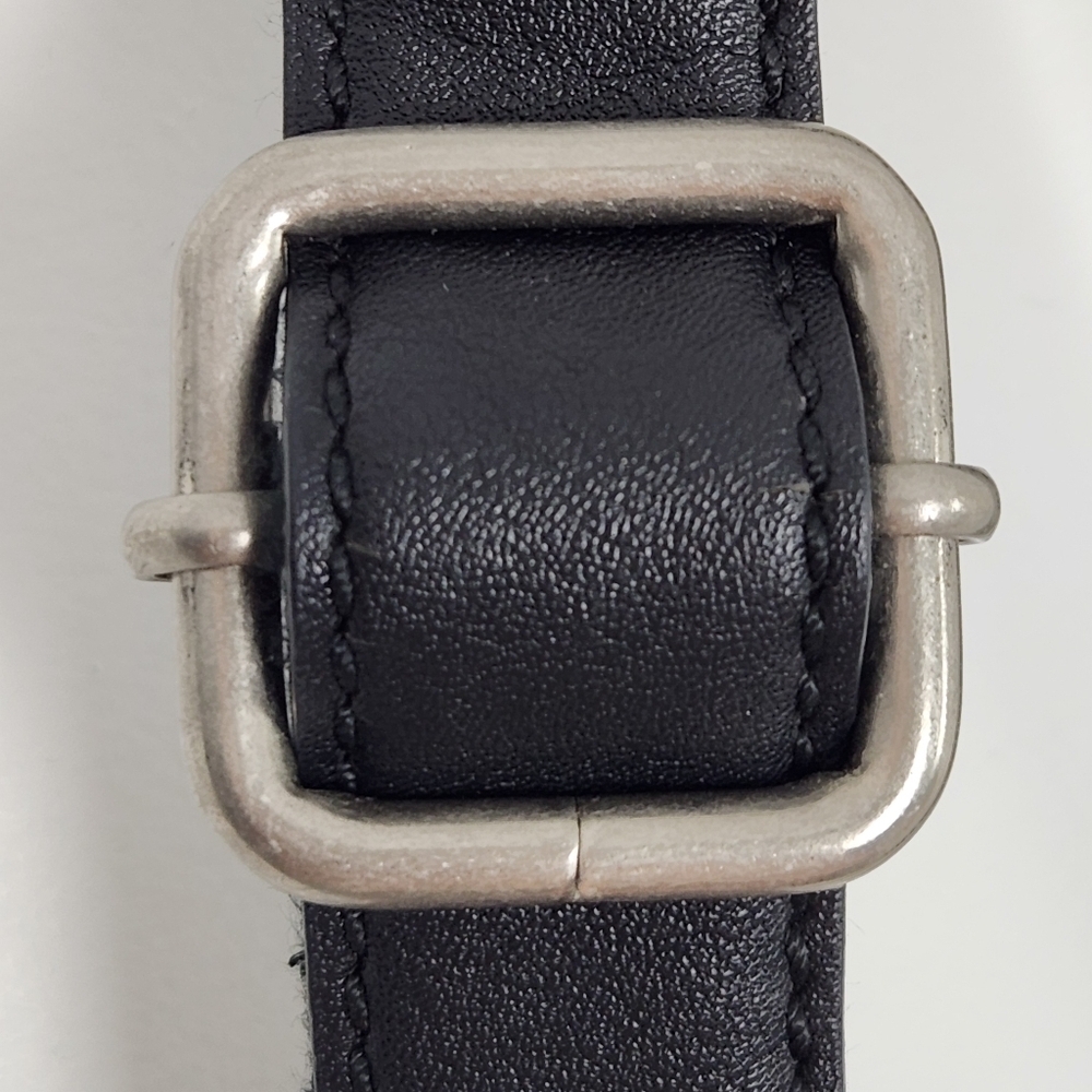 Fossil Black Canvas Polkadot Crossbody Bag - Picture 6 of 13